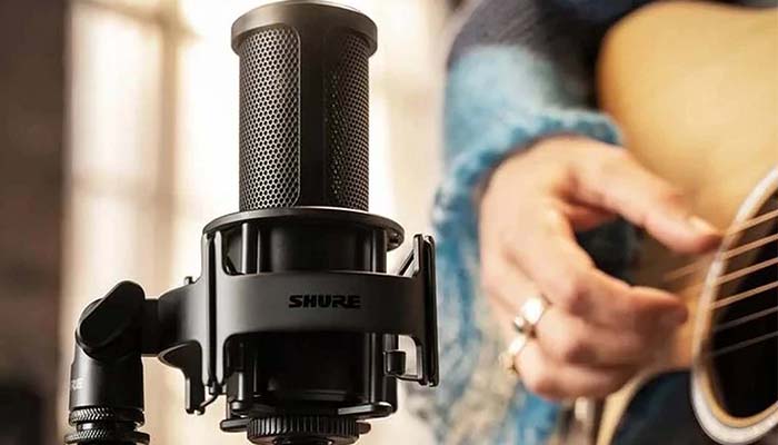 Купить микрофон студийный Shure SM4 Home Recording Kit Black по